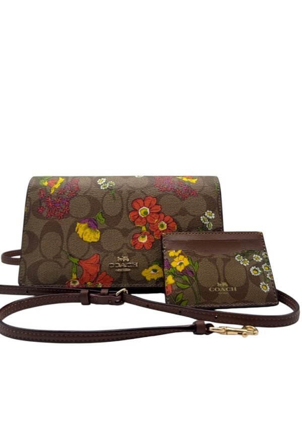COACH - SET BAG & CARDHOLDER FLORAL
